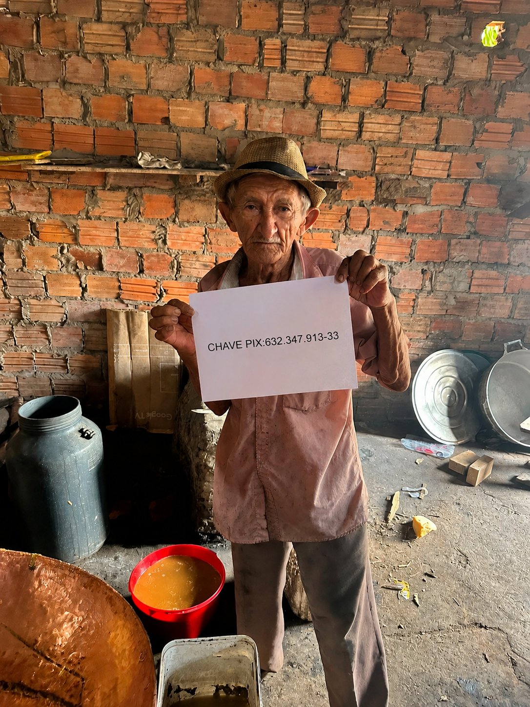 Seu José precisa da sua ajuda.